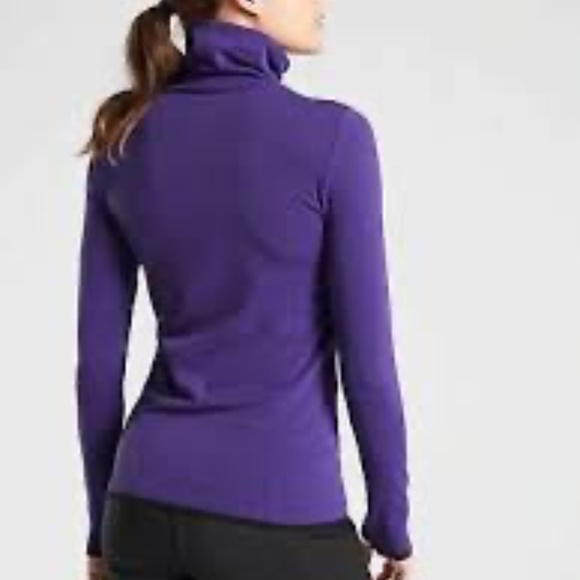 Athleta M Flurry Blizzard Turtleneck Top - Picture 4 of 15